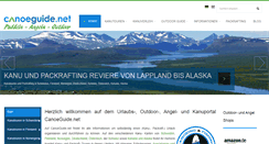 Desktop Screenshot of canoeguide.net